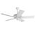 Hunter 23862 The Archive Satin White Ceiling Fan