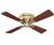 Hunter 23864 Low Profile Bright Brass Ceiling Fan