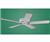 Hunter 28167 Custom Home 2 White Ceiling Fan