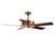 Hunter 28182 Belle Meade Satin Brass Ceiling Fan