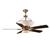 Hunter 28190 Charmaine Antique Brass Ceiling Fan