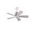 Hunter 28420 Orbit White Ceiling Fan