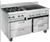 Imperial Cooktop and Refrigerated Base w 10 Step Up...