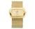 JCPenney Peugeot Gold-Tone Mesh Watch