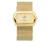 JCPenney Peugeot Gold-Tone Mesh Watch