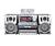 JVC 10 Watt CD Boombox with AM/FM' Dual Cassette...