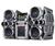 JVC SHELF SYS 520W 5 CD SINGLE CASSETTE Shelf...