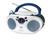 Jwin Portable Boombox with CD Player and AM/FM...