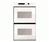 KitchenAid KEBC247 Electric Double Oven