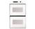 KitchenAid KEBC278 Electric Double Oven