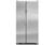 KitchenAid KSCS25MSMS Side by Side Refrigerator