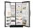 KitchenAid KSRJ22IMST Side by Side Refrigerator