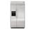 KitchenAid KSS42QM 42" Built-In Side-By-Side...