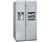 LG Refrigeration Side by Side Refrigerator w/ LCD...