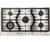 Miele 35 in. KM390G Gas Cooktop