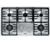 Miele 36 in. KM3475LP Gas Cooktop