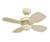 Monte Carlo 4CO28EW Colony II Espresso White Fan