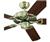 Monte Carlo 5OR52AB Antique Brass Ceiling Fan
