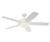 Monte Carlo 5SLR52WHD Sleek White Ceiling Fan