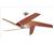 Monte Carlo 5STR52 Brushed Steel Ceiling Fan