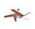 Monte Carlo 5STR52BS 52" Star-Tech Brushed Steel...
