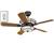 Monte Carlo Ceiling Fan Old Chicago 56" 5-Blade...