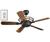 Monte Carlo Ceiling Fan Roman Bronze 56" 5-Blade...