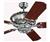 Monte Carlo Fan English Pewter Aberdeen Large Room...