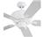 Monte Carlo MC5BY52WH White Bayshore Ceiling Fan