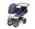 Mountain Buggy Carry Cot Double - Plum Stroller