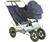 Mountain Buggy Double Carry Cot - Navy Stroller