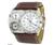 Nautica Compass Chrono Date Leather Set Watch for...