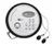 NexxTech Portable CD Player with Car Kit (N160MCK)...