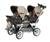 Peg Perego Duette SW Chassis - Black Twin Seat...