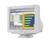 Philips 109B50 (White) (Gray) 19" CRT Monitor