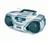 Philips AZ1035 Cassette/CD Boombox