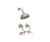 Pioneer 2 Handle Satin Nickel 6" Rain Head Shower...
