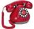 RCA US Basic Red Monster Phone (40841195)