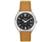 Seiko Brown Leather & Black Dial SGEC65 Watch for...