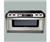 Sharp KB5121KS Stainless Steel Electric Cooktop