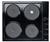 Smeg 23 in. SE435 Electric Cooktop
