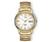 Timex with Goldtone Expansion Band and White Dial...