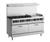 Vulcan 60FLC Gas Kitchen Range