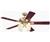 Westinghouse 78078 Swirl? Satin Brass Ceiling Fan