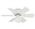 Westinghouse 78108 Petite White Ceiling Fan