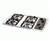 Whirlpool SCS3014 Gas Cooktop