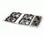 Whirlpool SCS3014LS Gas Cooktop