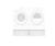 Whirlpool WHP1000 Front Load Stacked Washer / Dryer