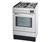 Zanussi ZCG611X Gas Kitchen Range