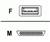 Zebra (105565-001) Parallel / Serial Adapter